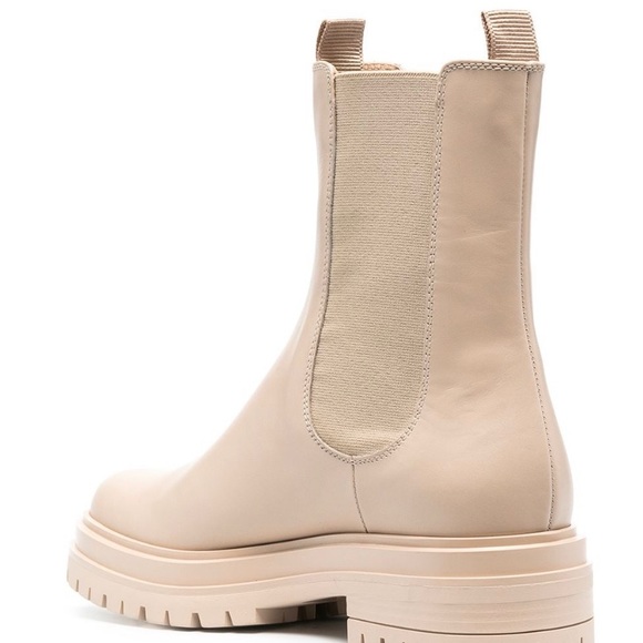 Gianvito Rossi beige Chelsea boot 39 - Picture 3 of 9